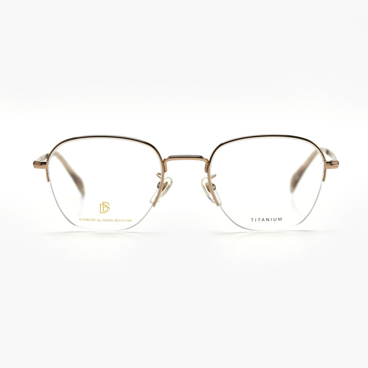 David Beckham 1109/G – Or Titane Rectangulaire (Homme)